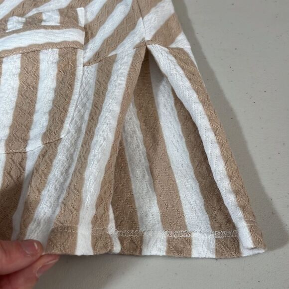 Soft Surroundings Glorietta Striped Top Cream Beige Size Xsmall - Picture 11 of 12